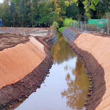 Herwaardering van de Kaartse Beek in Brasschaat en Kapellen