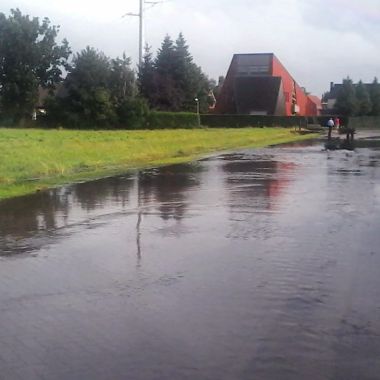 Aanleg overstromingsgebied aan de Laakbeek in Beerse