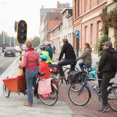 Iedereen op de fiets