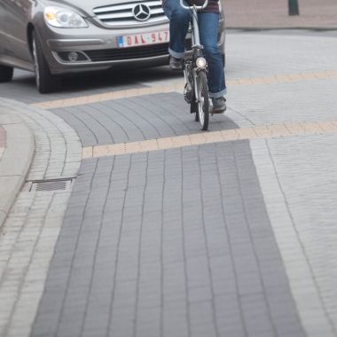 Fietsen in gemengd verkeer