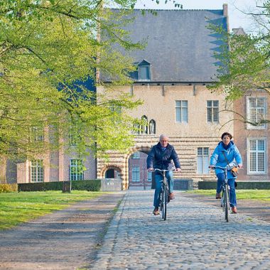 Abdij Tongerlo Fietsers