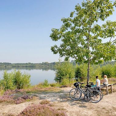 Unieke natuur in het gebied Kempense Meren