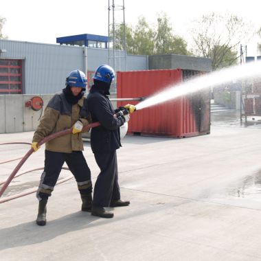 Training bedrijfsbrandweer