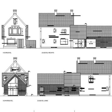 Ontwerp woonhuis Michiels Architectenbureau