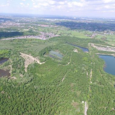 Luchtfoto Kleiputten Terhagen