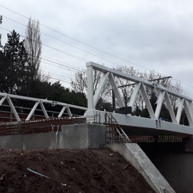 Fietsbrug over 't Vlietje in Herentals