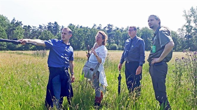 Internationale GFA-jury onder de indruk van natuurbeheer Vrieselhof