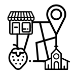 Logo voor het thema welvarende gemeentes